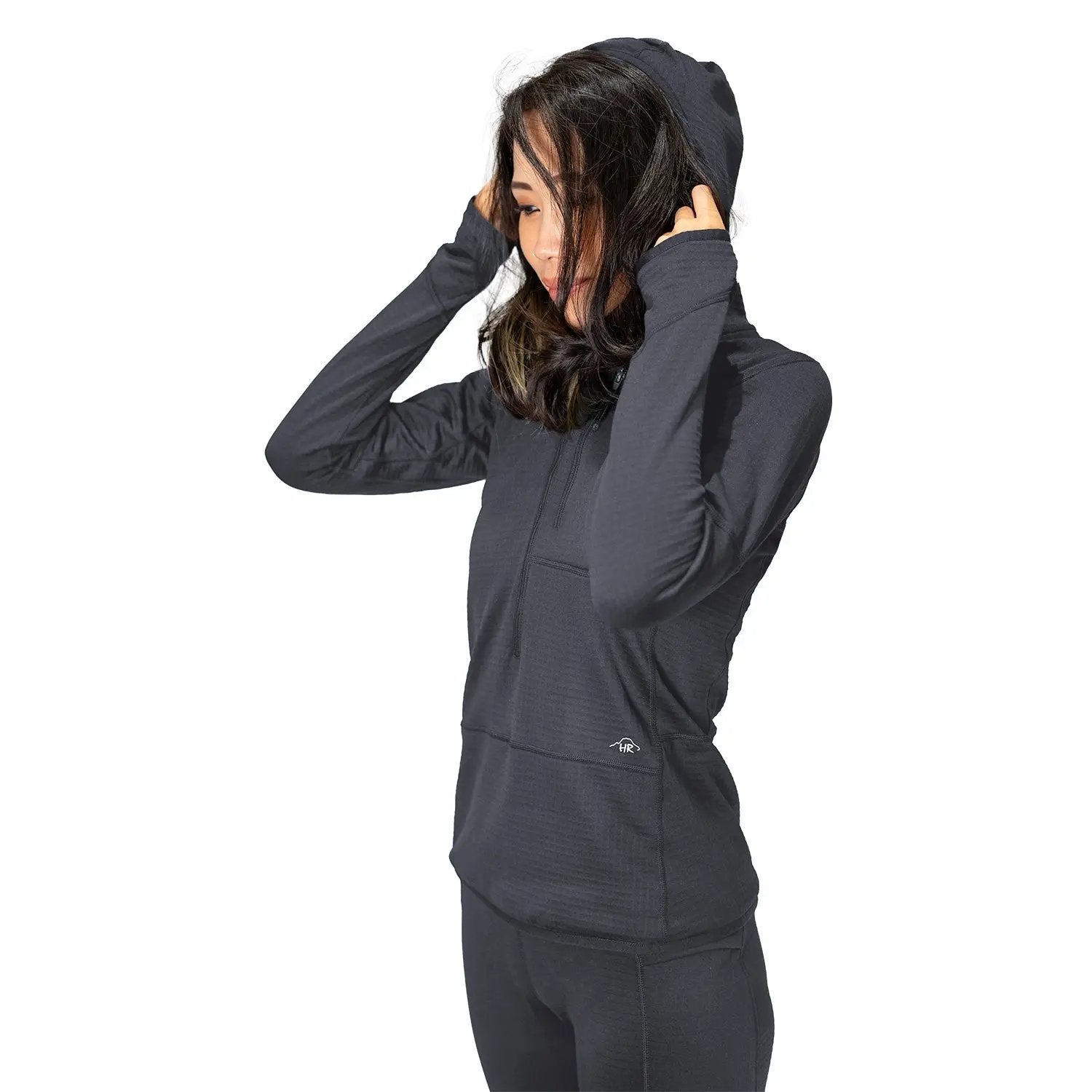 女生 Active Base 搖粒絨上衣 - MTN Goat Ultralight