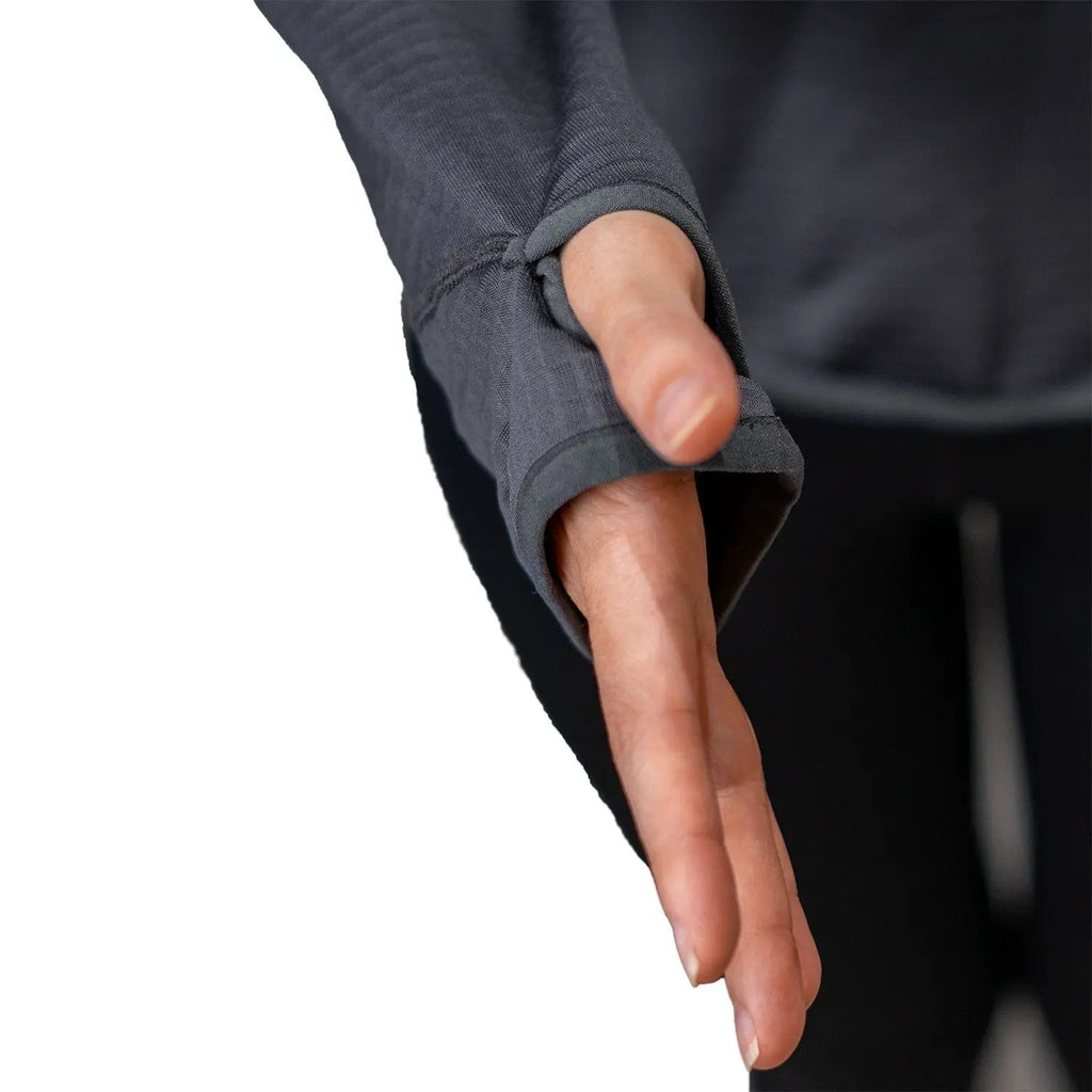 女生 Active Base 搖粒絨上衣 - MTN Goat Ultralight