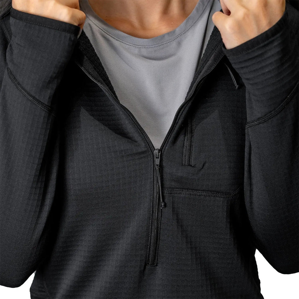 女生 Active Base 搖粒絨上衣 - MTN Goat Ultralight