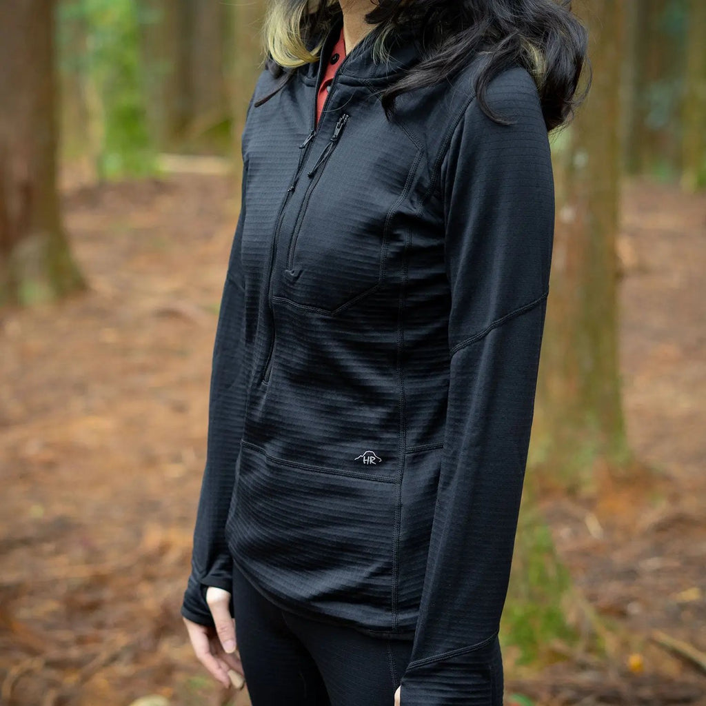 女生 Active Base 搖粒絨上衣 - MTN Goat Ultralight