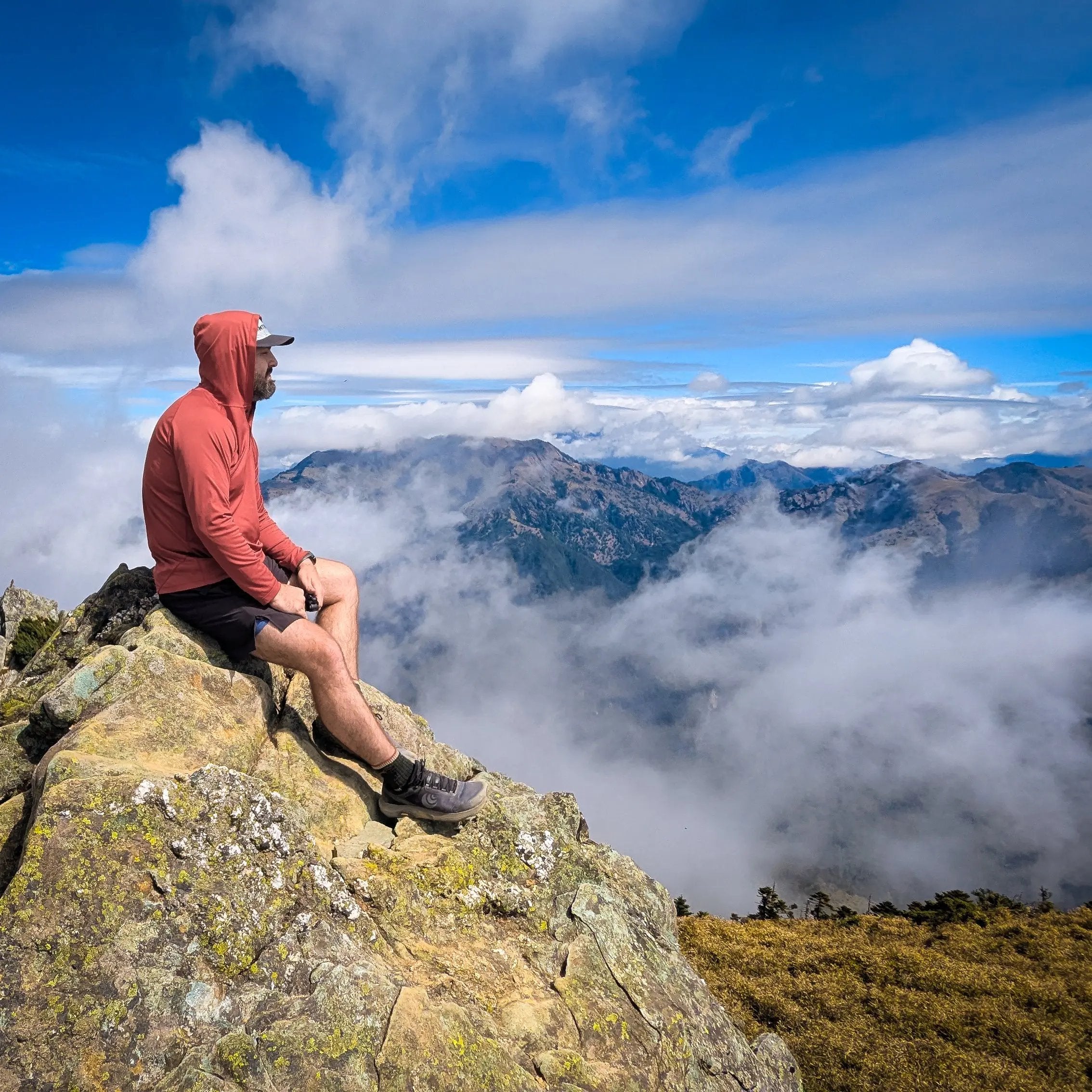 男生Ridgeline 防曬上衣 Hike Right