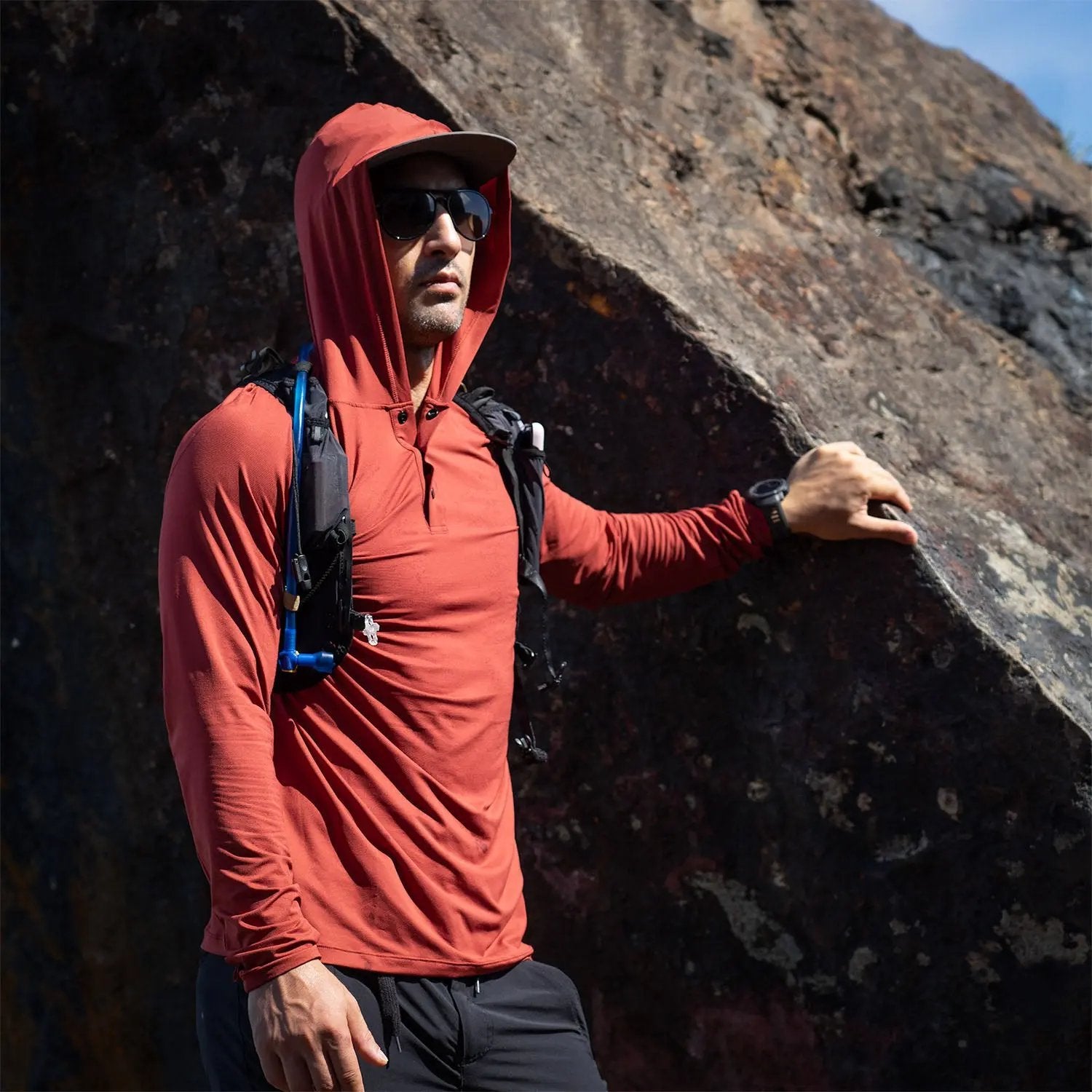 男生Ridgeline 防曬上衣 Hike Right